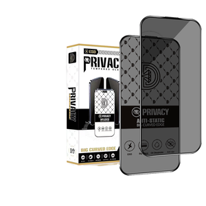 Protector de Pantalla de Vidrio Templado de Privacidad Ultra 9H de Grado AAA con Antihuellas y Resistente al Agua HD Transparente para - Product Image 1