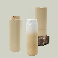 Flacon vide en plastique pour lotion cosmétique 30ml 50ml, flacons pompe sans air en plastique blanc personnalisés