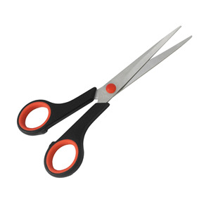 Nhựa Học Sinh Diy Thủ Công Tiện Ích Kéo Văn Phòng Kéo Cắt Thép Không Gỉ - Product Image 2