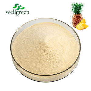 Wellgreen Supply <strong>Bromelain</strong> Juice Extract Leaf Freeze Dried Fruit Fermented Concentrate Pineapple Powder - Product Image 1