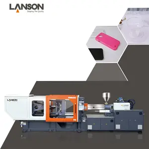 LANSON full automatic servo motor plastic TPU mobile cover phone case injection molding making machine