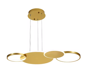 Zeal Lighting tubo de vidrio nórdico bola colgante luces accesorios moderno LED colgar para sala de estar - Product Image 1