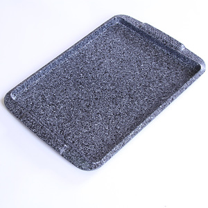 Rectangular Carbon Steel Cake Pan Non Stick Coated Baking Mold Household Baking <b>Tools</b> Set Of Two - Product Image 4