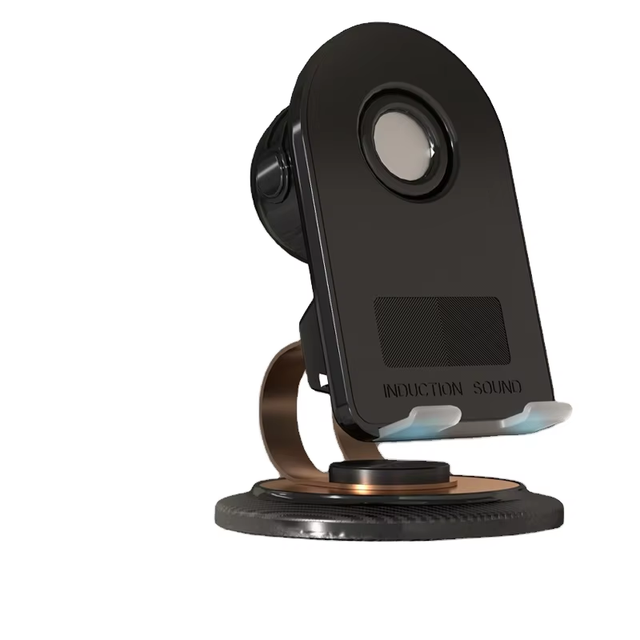 2025 New H58 Sensing Model 360° Rotation Battery Powered Multifunctional Portable Phone Stand Speaker Wireless Speaker