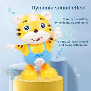 2024 Tốt Nhất Bán Phim Hoạt Hình Con Hổ Thỏ Nhảy Múa Đồ Chơi Với Đèn Và Âm Nhạc Giáo Dục Sớm Âm Nhạc Đồ Chơi - Product Image 4