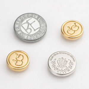 Túi xách phần cứng trang trí Rose <span class=keywords><strong>Gold</strong></span> Logo đinh tán Vòng Kim Loại đinh tán Logo tag tùy chỉnh đinh tán nút kim loại logo cho túi quần áo - Product Image 4