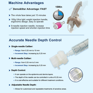 Pistola de <span class=keywords><strong>Mesoterapia</strong></span> Profesional Derma Pro de Corea, Inyector Vital para Rostro, Cuerpo, Cabeza y Labios, Blanqueamiento, Antienvejecimiento, Rejuvenecimiento de la Piel, Uso Médico - Product Image 4