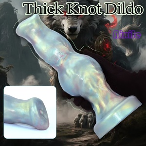 Dildo Nœud de Monstre Fantaisie Dragon avec Ventouse Puissante, Dildo Nœud Canin pour Stimulation du Point G et Jouet Sexuel Anal pour Femmes, Hommes et Gays - Product Image 4