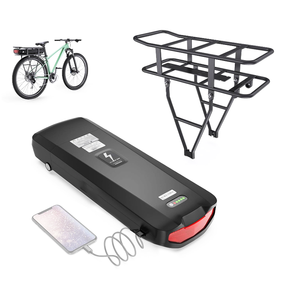 48V 18.2Ah Achterdrager E-bike Accu voor 350W/500W/800W/1000W/1200W E-bike Ombouwset 874Wh Lithium Accu 30A BMS 18650 Cel - Product Image 1
