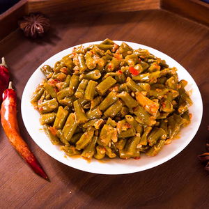 Venta al por Mayor y Directa de Judías <span class=keywords><strong>Verdes</strong></span> Picantes Conservadas en Aceite, Agua y Sal, un Excelente Guarnecido para Aperitivos <span class=keywords><strong>Chinos</strong></span> - Product Image 4