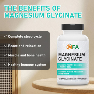Capsules de glycinate de magnésium ODM très vendues avec vitamines – Complément alimentaire pour soutenir le métabolisme et favoriser la relaxation musculaire - Product Image 3