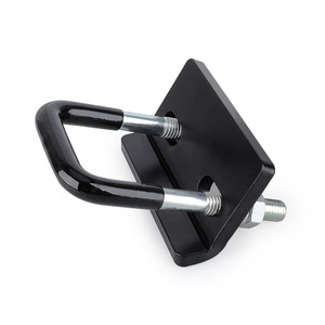 CNSPEED Gancho en J para Remolque, Negro/Plateado, con Trinquete, YC101870, Fijador Antivibración - Product Image 2