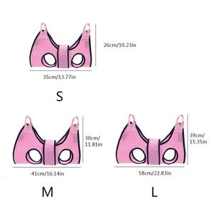 Pet <strong>Grooming</strong> Hammock Cat <strong>Dog</strong> Nail-Trimming Restraint Teddy-Style Hook-On Medication Feeder Anti-Scratching Hanging <strong>Bag</strong> - Product Image 6