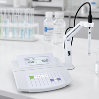 Medidor de pH de Laboratorio BIOSTELLAR Serie PHS con Pantalla LCD Retroiluminada en Blanco para Pruebas de Calidad del Agua en Laboratorio