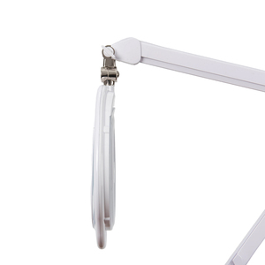 <b>Clamp</b> Mount With Flip up Lens Cover Multi Joint Metal Swing Arm Stepless Adjustable Brightness for Soldering - Product Image 6