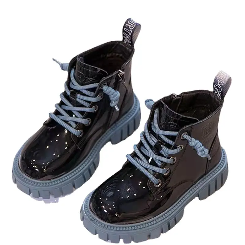 waterproof High quality Kids leather boots shoes fashion New arrival Light weight Casual walking Shoes
