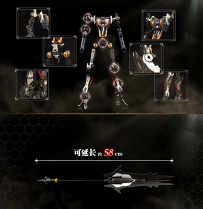 WOLF PEMAINS HEAVY INDUSTRIES 1/60 <span class=keywords><strong>PG</strong></span> LOGAR Figurine PVC Anime pour Kit de Modélisme, Figurine d'Action en Alliage PVC Semi-finie - Product Image 6