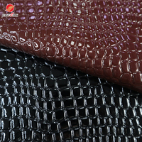 Tissu PU tricoté en polyester synthétique de haute qualité écologique pour veste