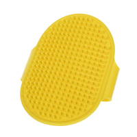 Peigne multifonctionnel en silicone pour animaux de compagnie Brosse de bain pour chien Gants de massage Outil d'épilation des chats Artifact de grattage des jambes de table