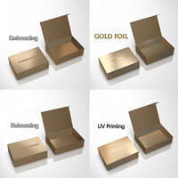 Scatola di Imballaggio Rigida di Lusso Impermeabile con Logo Personalizzato, Goffratura in Oro, Rivestimento in Spugna, Consegna Rapida, Produttore Cinese