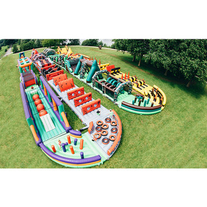 Caliente productos para vender en línea campamento inflable obstáculo 5k de obstáculos inflables para la venta - Product Image 6