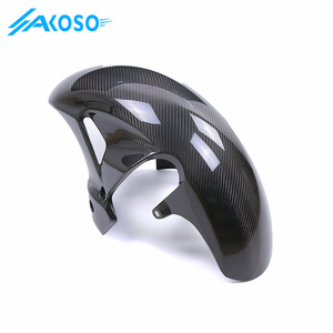 Akoso คาร์บอนไฟเบอร์แห้ง3K อุปกรณ์เสริมมอเตอร์ไซค์บังโคลนหน้าสำหรับ GSX1300R Suzuki Hayabusa Gen3 2022-2025 - Product Image 5