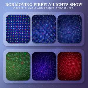 ไฟเลเซอร์สวนหิ่งห้อยสำหรับปาร์ตี้หิมะคริสต์มาสไฟ LED สำหรับกลางแจ้ง - Product Image 5