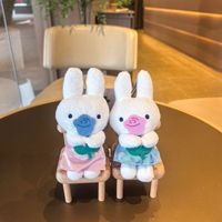 Nouveau Pendentif Lapin Miffy Japonais Mignon de 15 CM, Édition Limitée Chef, Jouet en Peluche Lapin, Porte-clés et Pendentif de Sac pour Homme et Femme