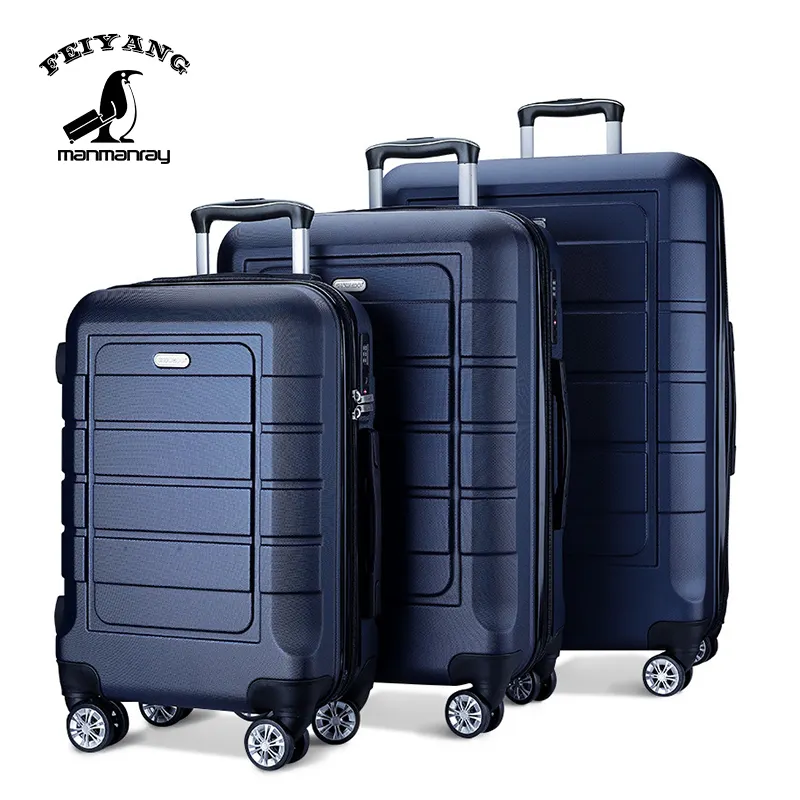 Nuevo diseño 20 "24" 28 "Hard Shell ABS Trolley Maleta Spinner Wheel Trolley Bag Juego de equipaje de viaje