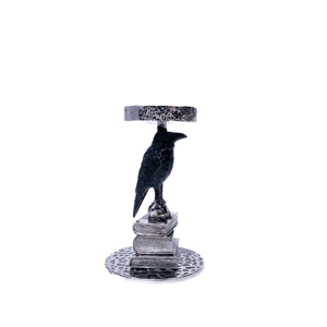 Clearance Stock <strong>Gothic</strong> Raven <strong>Gothic</strong> <strong>Candle</strong> Holder Zinc Alloy Metal Dark Style for Halloween Interior Accents Home Decor <strong>Candle</strong> - Product Image 1