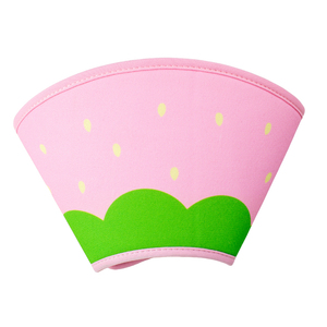 Sevimli Yumuşak Çilek Şeklinde Evcil Hayvan İyileşme Konisi Ayarlanabilir Hızlı Çıkarma Koruyucu Tasma Isırma ve Yalama Önleyici Köpekler ve Kediler için Kişiselleştirilmiş - Product Image 5