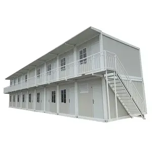 Detachable container house, office or storage a modular building units Prefabricated Steel Sale Custom PVC Wall Window