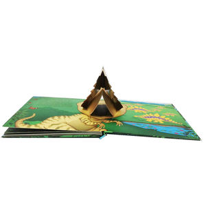 Impresión de libros bíblicos para niños de tapa dura personalizada de fábrica al por mayor con libros emergentes a todo color - Product Image 2