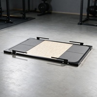 Plataforma de Levantamiento de Pesas de Madera Profesional Personalizada para Gimnasio, OKPRO Wholesale Heavy Fitness