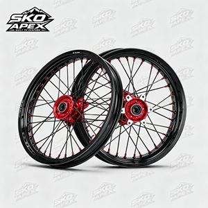 Ensemble de roues <span class=keywords><strong>AX</strong></span> Sur-Ron Ultra Bee de 17 pouces, jantes usinées avec précision pour route et rue MT17-2.5 & MT17-3.5, construction durable - Product Image 1
