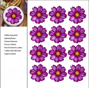 Nouvelles feuilles de glaçage comestibles pour la décoration de gâteaux, papier d'impression <span class=keywords><strong>comestible</strong></span>, fournitures de pâtisserie, outils de décoration de gâteaux - Product Image 1