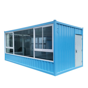 Maison conteneur rectangulaire, épaisseur standard, design industriel, pour usage en kiosque ou stand commercial - Product Image 4