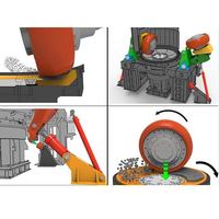 Machine de broyage du charbon antidéflagrante et stable broyeur de ciment broyeur de poudre de charbon