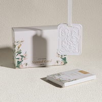 Yijia Pendentif Désodorisant Voiture EVA Parfum Carte Parfumée pour Maison