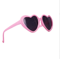 9 couleurs différentes, vente en gros par les fabricants, lunettes créatives pour chiens et chats, lunettes tendance en forme de cœur, lunettes de soleil photo