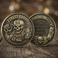 Pièce de monnaie commémorative personnalisée 3D gaufrée double face de qualité supérieure en alliage de zinc et laiton vintage pour collectionneurs et cadeaux