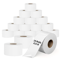 Doublure sans doublure sans étiquette 80mm * 17m 58mm x 65m pour imprimante portable Digi /bizerba/bixolon zebra étiquette thermique étanche