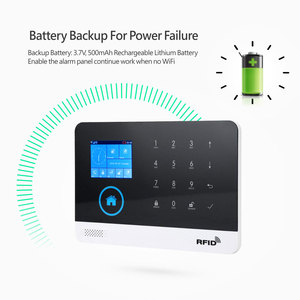 Tuya-sistema de alarma de seguridad para el hogar, inalámbrico, WIFI, GSM, Compatible con Alexa y <span class=keywords><strong>Google</strong></span> PST-WG103T - Product Image 6