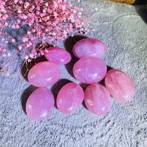 Œufs en quartz rose de qualité supérieure en gros, cristaux de guérison haute énergie – Idéaux pour la décoration et les cadeaux réfléchis, cadeaux de Pâques - Product Image 3