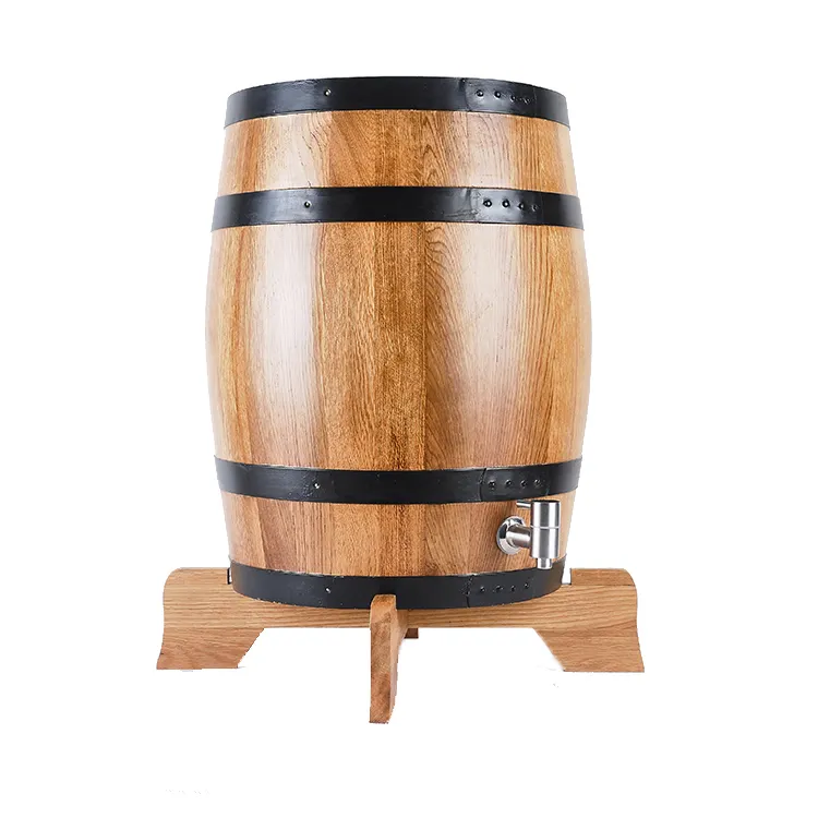 Baril de Whisky en bois naturel de haute qualité, pour le vin