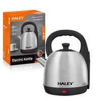 Bouilloire Électrique Sans Fil Personnalisable sur Mesure HALEY en Acier Inoxydable pour Agents d'Approvisionnement d'Appareils Ménagers