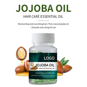 Cápsulas de Suero Capilar con Aceite de Jojoba Orgánico Natural, Ácido Hialurónico y Menta, 50 Unidades, Vitaminas Reparadoras para el Cabello, Venta Caliente Personalizada - Product Image 2