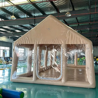 Tente de mariage gonflable grande taille à prix d'usine, chapiteau commercial blanc pour événements extérieurs, idéal pour la location et les fêtes de famille