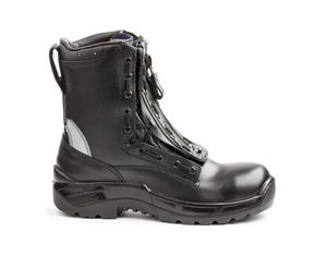 2022 yeni tasarım moda kauçuk taban yağ geçirmez su geçirmez çelik ayak deri güvenlik botu - Product Image 5