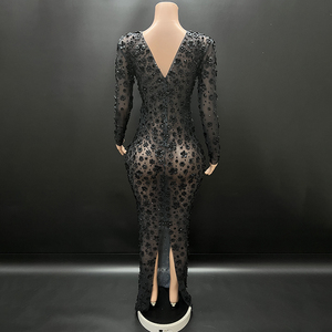 Novance Y4615-C Bekleidung Design Services Geburtstag Diamond Bling Ballkleider 2024 Elegantes Ballkleid Sparkly Luxury Clothing Women - Product Image 6